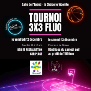 🏀 Basket fluo à La Chaize-le-Vicomte