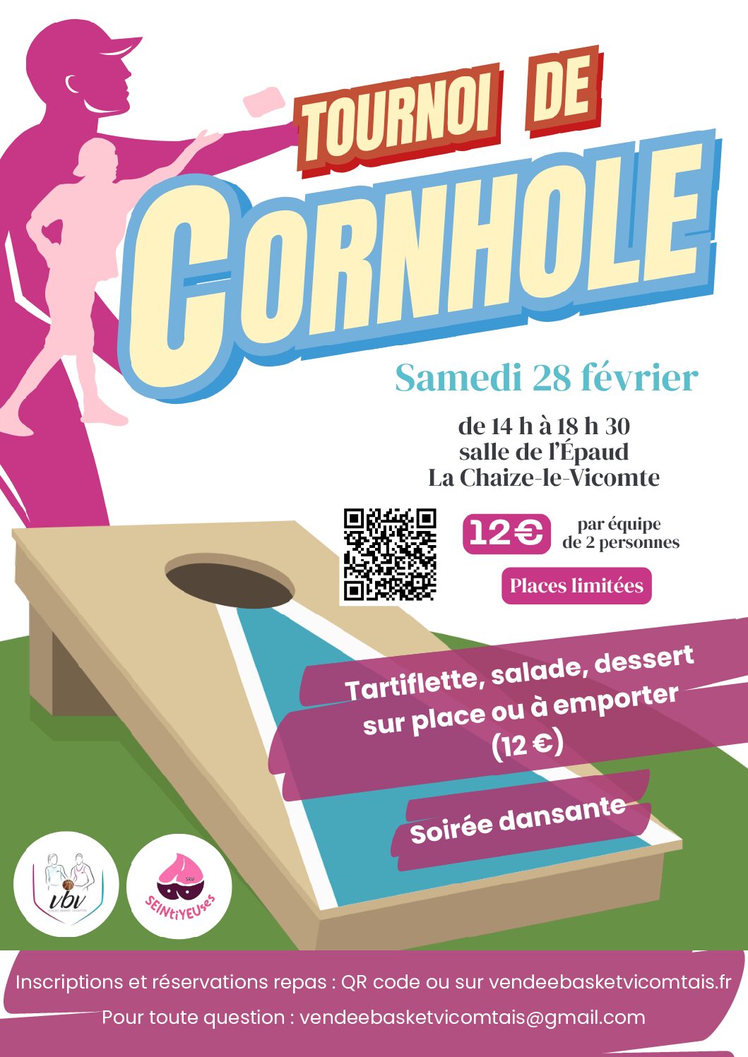 🎯 Tournoi de Cornhole – Journée festive VBV 🎯 Tournoi de Cornhole – Journée festive VBV