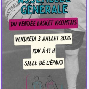 Réservez la date : Assemblée Générale du VBV Réservez la date : Assemblée Générale du VBV