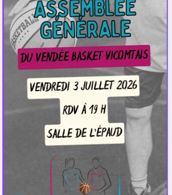 Réservez la date : Assemblée Générale du VBV Réservez la date : Assemblée Générale du VBV
