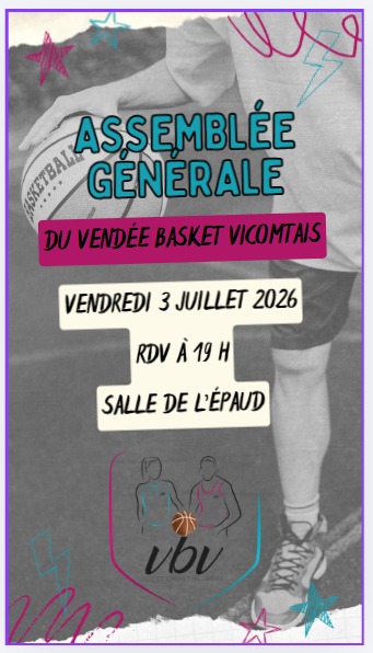 Réservez la date : Assemblée Générale du VBV Réservez la date : Assemblée Générale du VBV